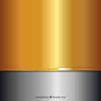 Free vector metallic background