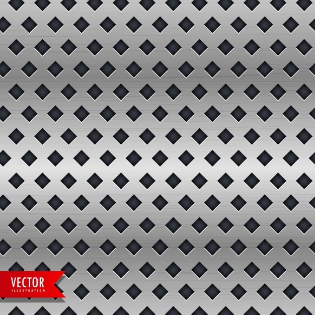 Free vector metallic texture with black diamonds