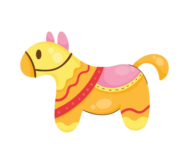 Free vector mexican pinata party