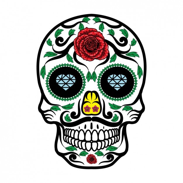 멕시코 해골 디자인