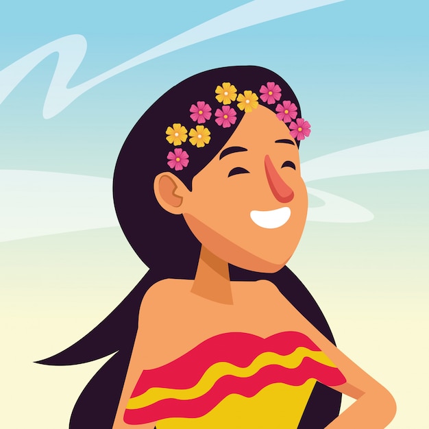 Free vector mexican traditional culture icon cartoon