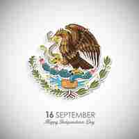 Free vector mexico independence day