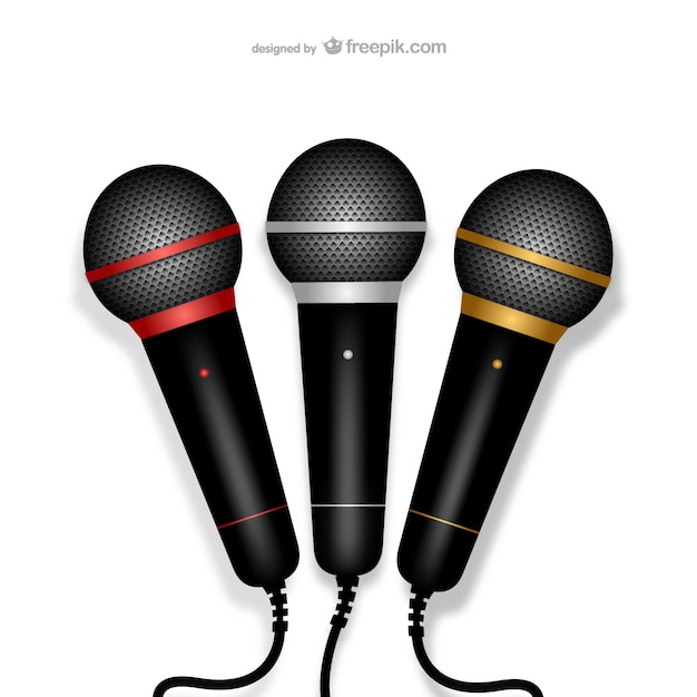 Microphones illustration