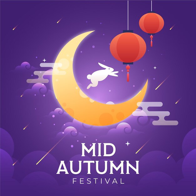 Mid-autumn festival celebration day