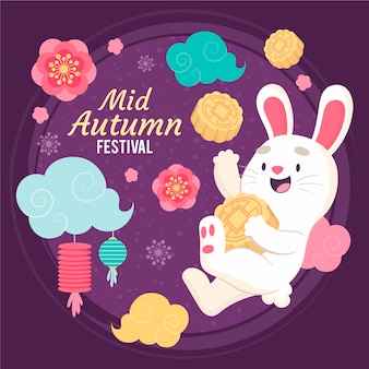Mid-autumn festival concept