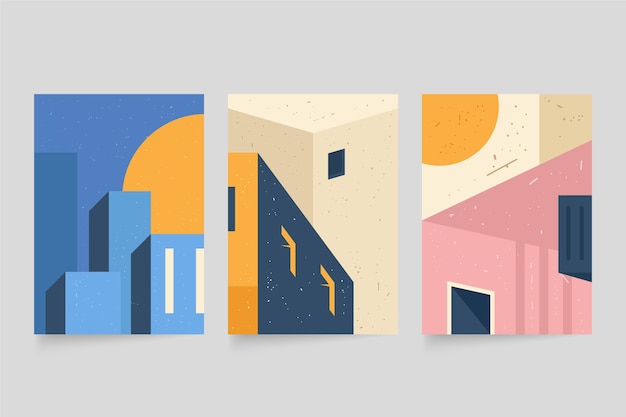 Minimal architecture covers pack