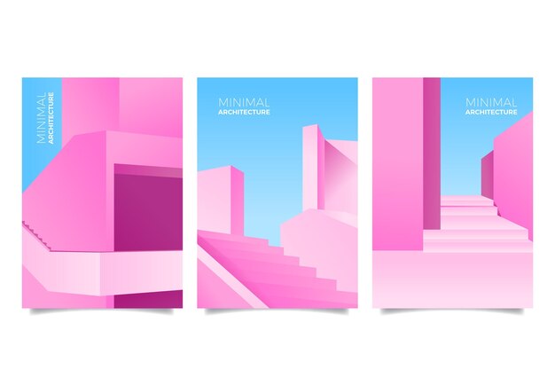 Minimal architecture covers pack