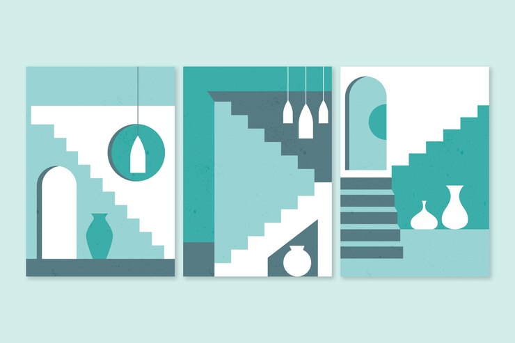Free Vector minimal architecture covers