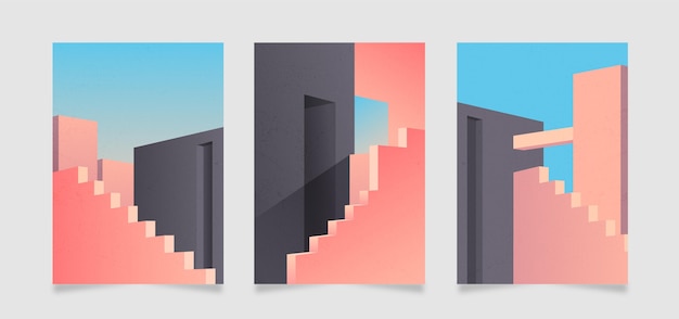 Free vector minimal architecture covers