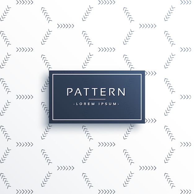 Minimal arrow pattern background