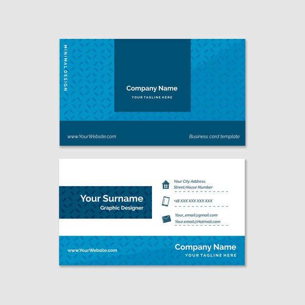 Minimal business card