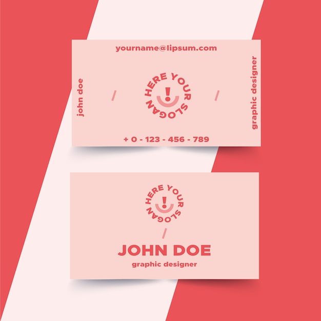 Minimal business card