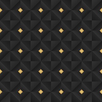 Minimal dark geometric seamless pattern design