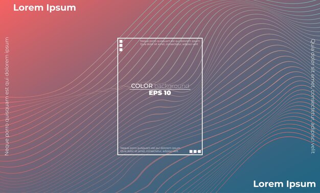 Minimal geometric background gradient shapes composition Applicable for gift card Poster on wall poster template landing page ui ux coverbook baner social media posted