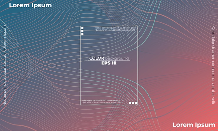 Free Vector minimal geometric background gradient shapes composition applicable for gift card poster on wall poster template landing page ui ux coverbook baner social media posted