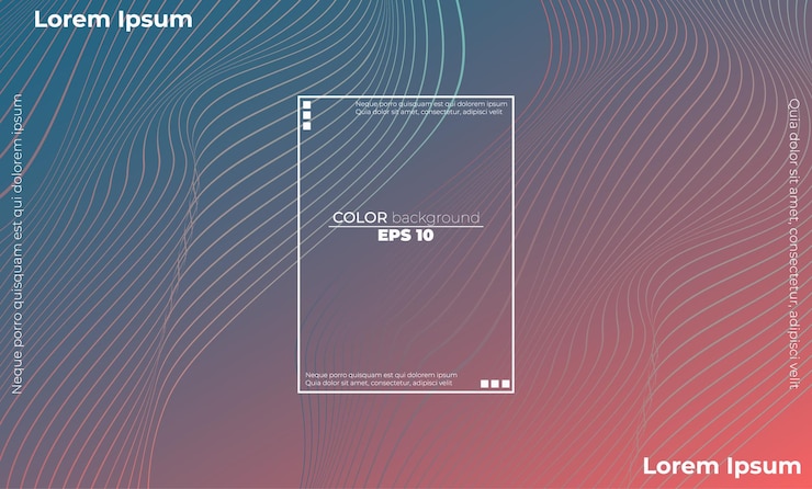 Free Vector minimal geometric background gradient shapes composition applicable for gift card poster on wall poster template landing page ui ux coverbook baner social media posted