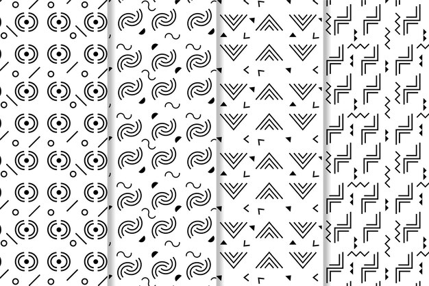 Minimal geometric pattern set