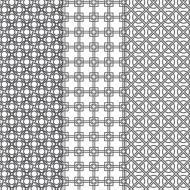 Minimal geometric pattern set