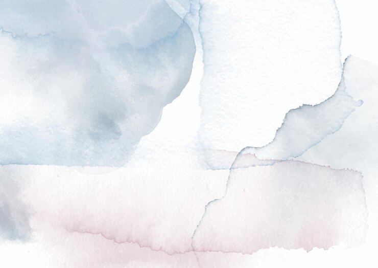 Free Vector minimal hand painted decorative watercolour background