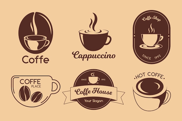 Coffee logo Vectors & Illustrations for Free Download | Freepik