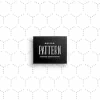 Free vector minimal subtle hexagonal dots pattern background