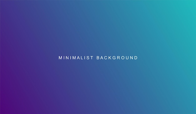 Minimalist background gradient design style