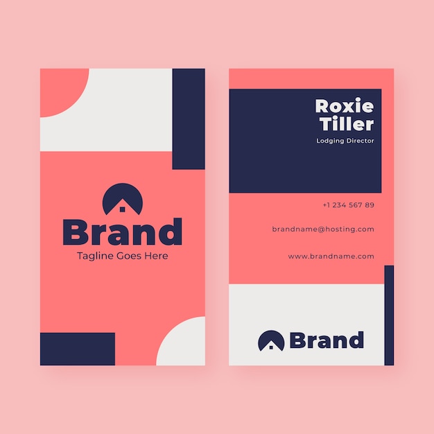 Minimalist business card template