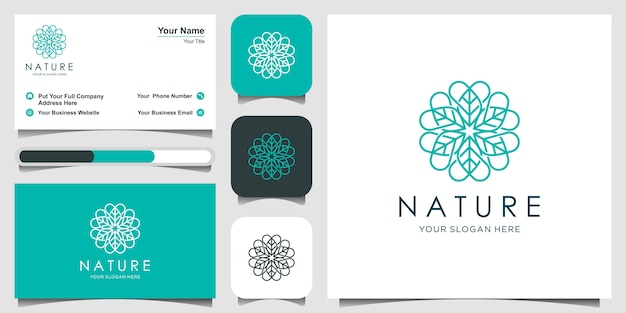 Download Free Minimalist Elegant Flower Logo Design Inspiration With Line Art Use our free logo maker to create a logo and build your brand. Put your logo on business cards, promotional products, or your website for brand visibility.