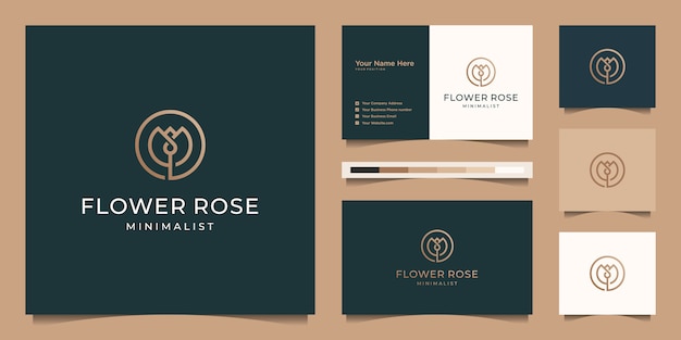 Download Free Feminine Logo Collections Template Premium Vector Use our free logo maker to create a logo and build your brand. Put your logo on business cards, promotional products, or your website for brand visibility.