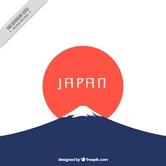 Minimalist japanese background