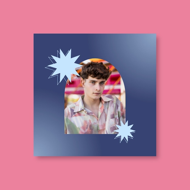 minimalist modern marc's tiktok profile picture