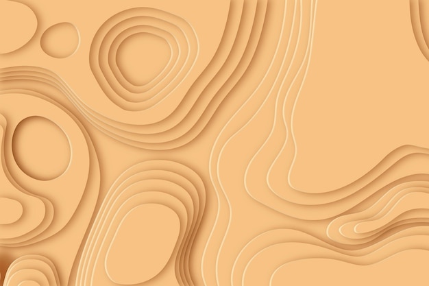 Free vector minimalist topographic map wallpaper