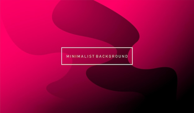 Free vector minimalist wave luxury background gradient