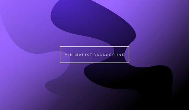 Minimalist wave luxury background gradient