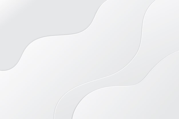 Minimalist white abstract background