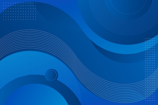 Free vector minimalistic dynamic wavy background