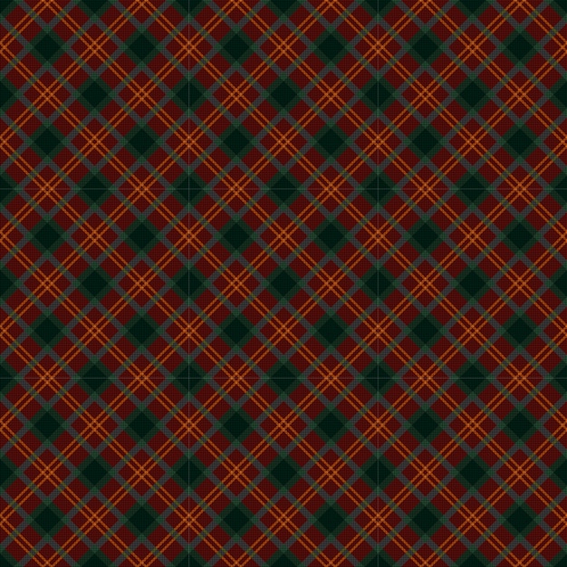 최소한의 빨간색 원활한 체크 무늬 패턴