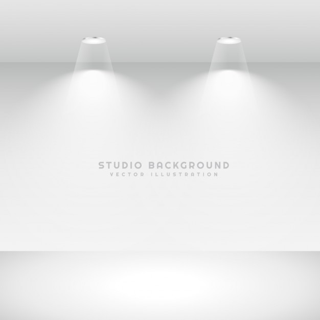 Free vector minimalistic studio background