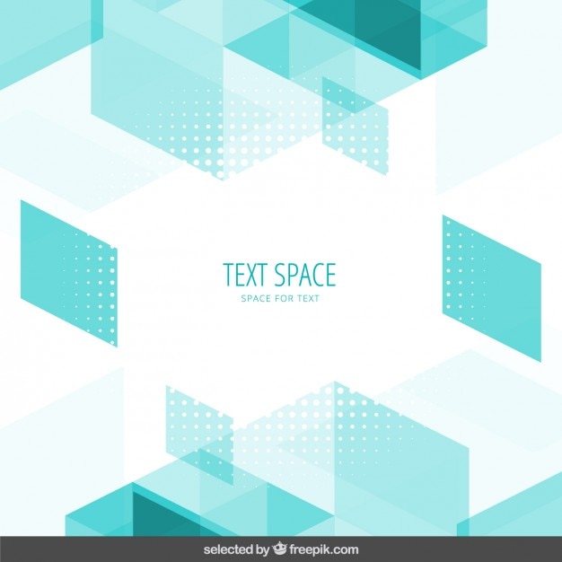 Mint polygonal background