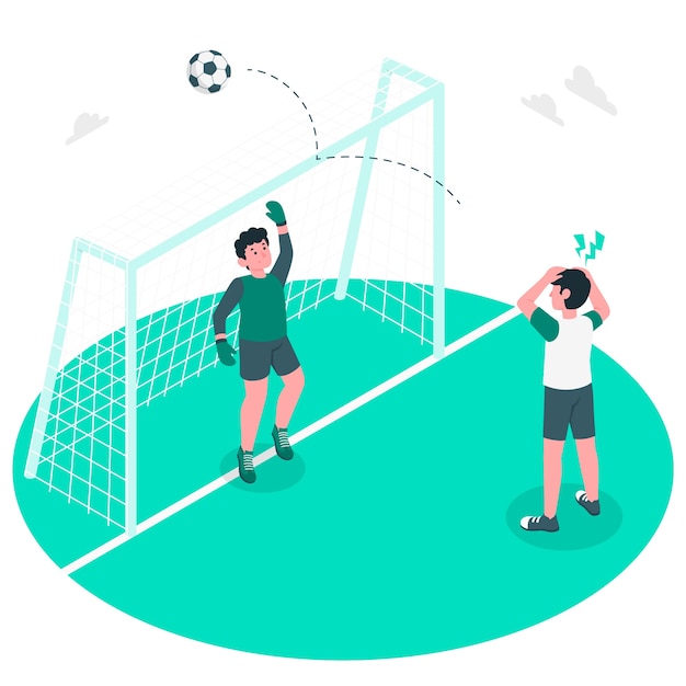 Free vector missed chances concept illustration