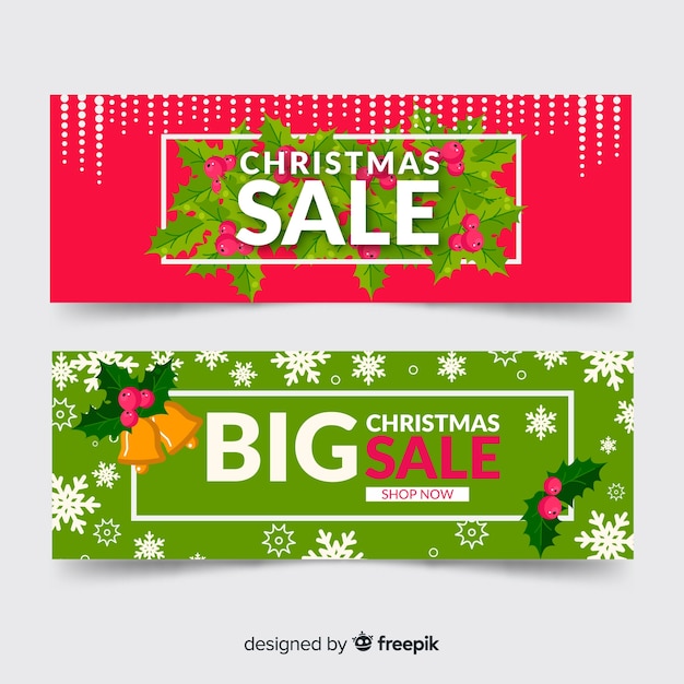 Mistletoe christmas sale banner