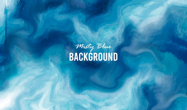 Misty blue background