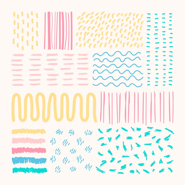 Free Vector mixed background patterns