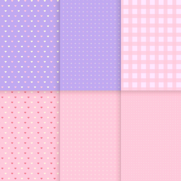 Free Vector mixed pattern pastel background vectors