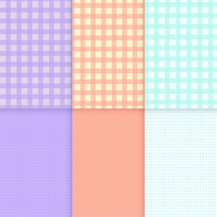 Free Vector mixed pattern pastel background vectors