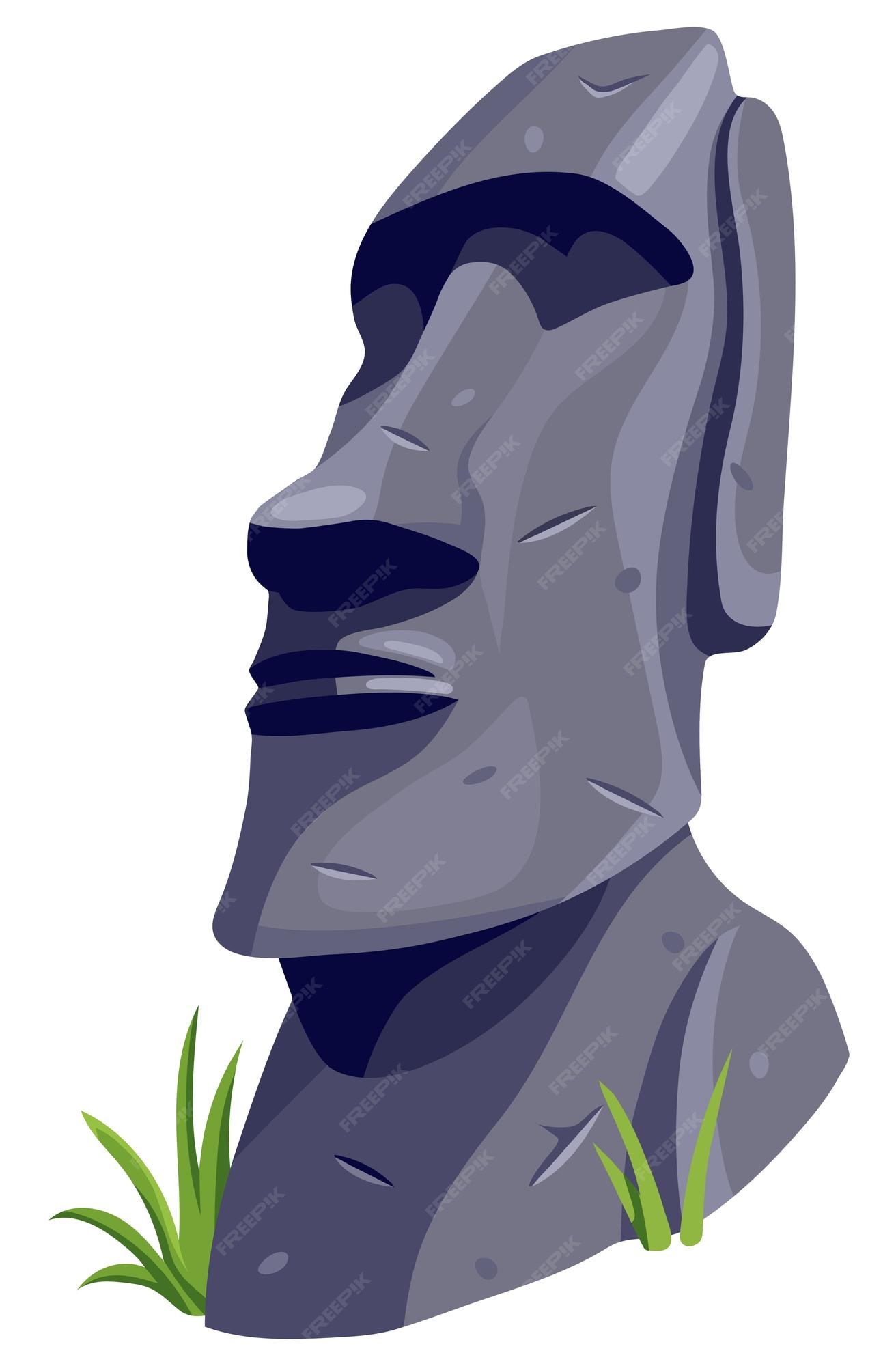 Moai - Free monuments icons