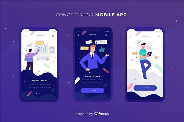 Mobile app concept