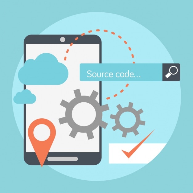 Free Vector mobile apps