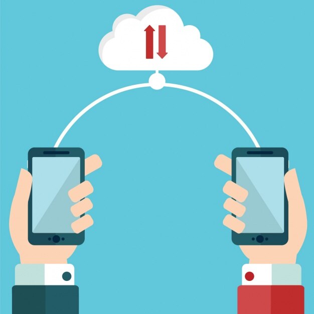 Free Vector mobile phone background design