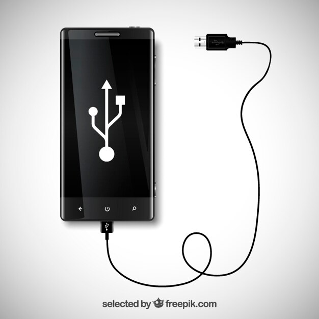 USB接続と携帯電話